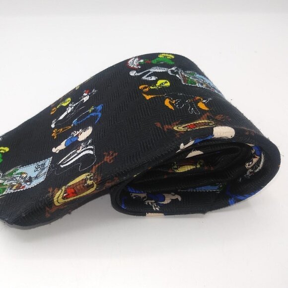 Vintage WB USPS Looney Tunes Stamp Collection Tie - Picture 3 of 8